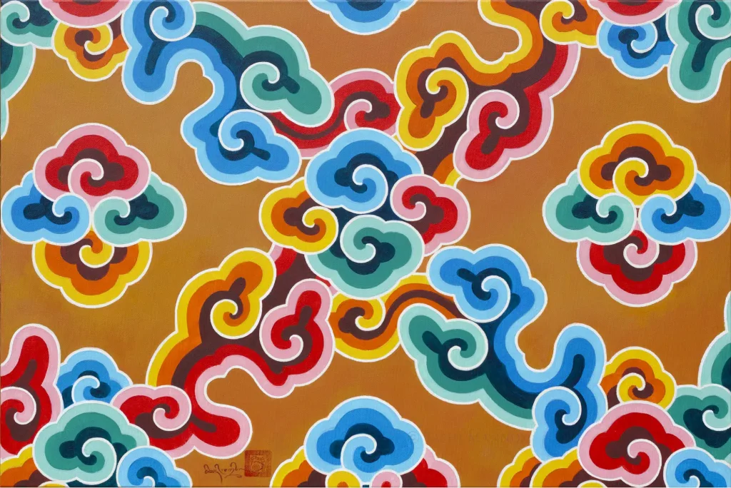 Rainbow Cloud study, Bhutan