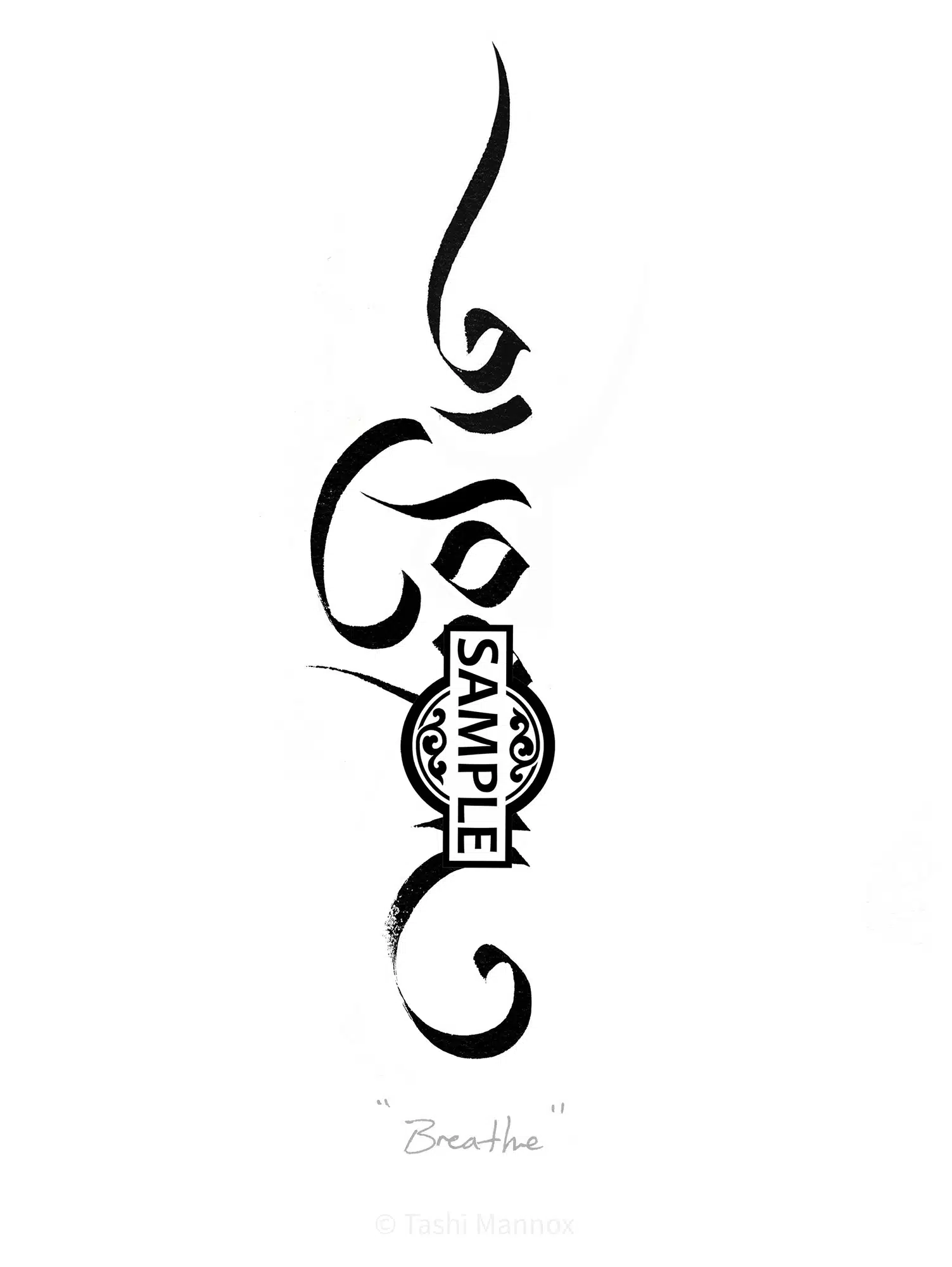 Breathe - Tattoo Design