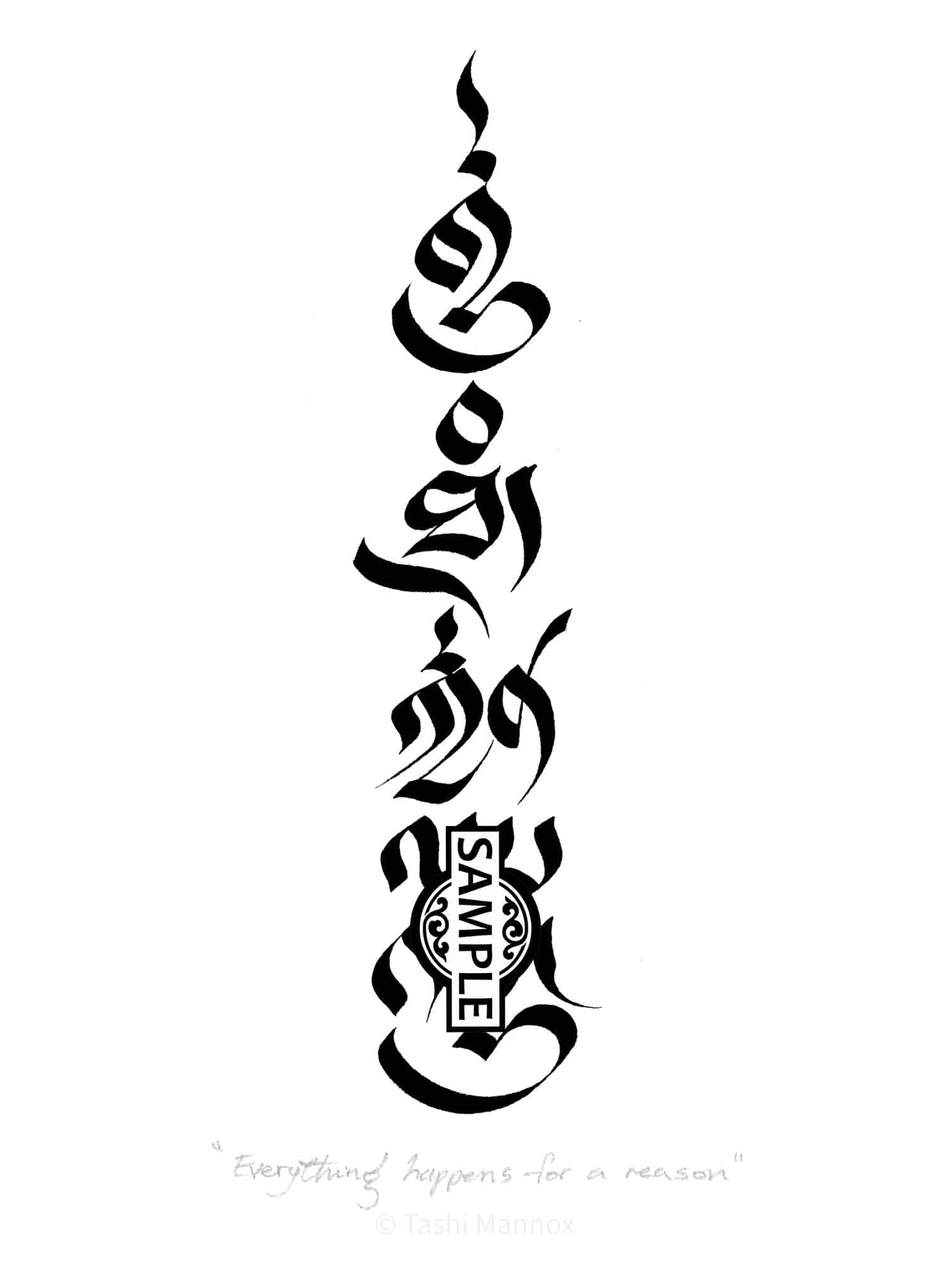 Everything Happens for a Reason - Tattoo