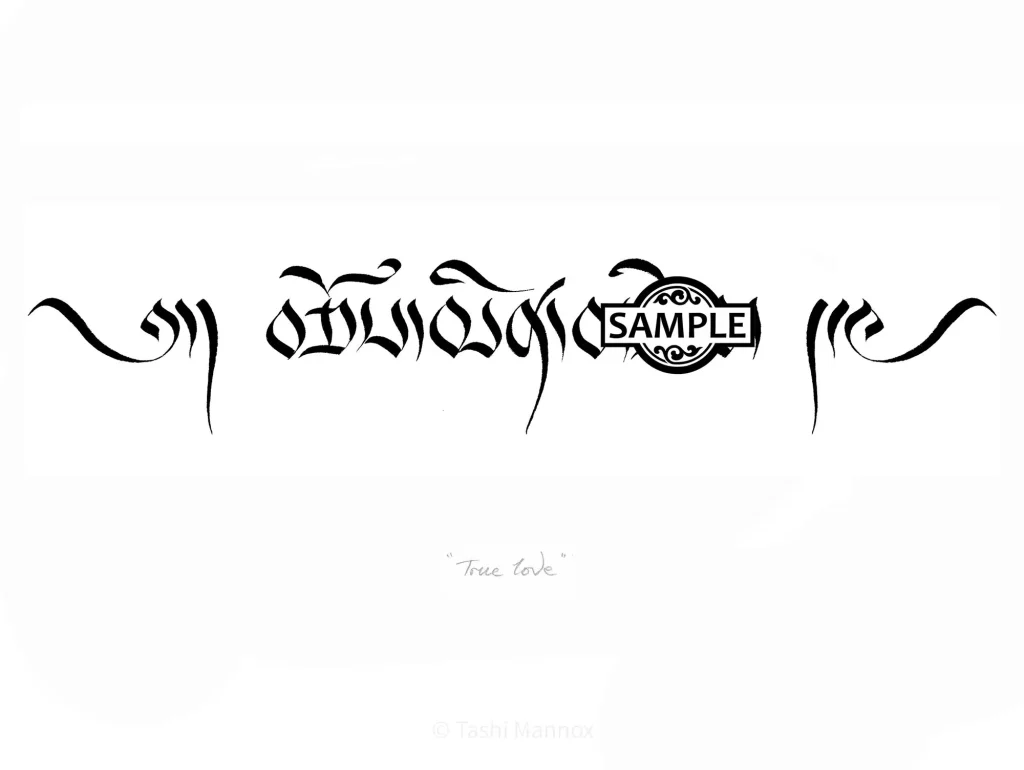 True Love - Tattoo Design